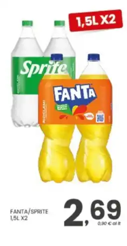 Despar Fanta/Sprite offerta
