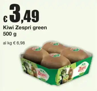 Kiwi Zespri green