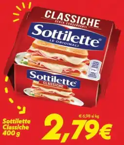 Iper Super Conveniente Sottilette Classiche offerta