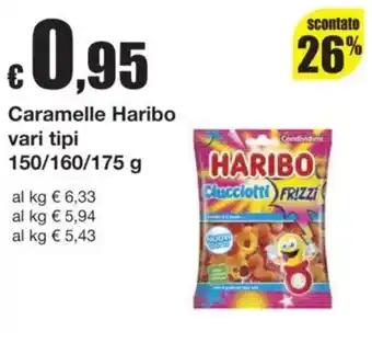 Sì con te Caramelle Haribo offerta