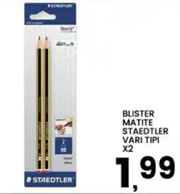 Interspar Matite Staedtler vari tipi offerta