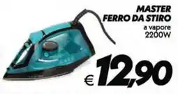 Iper Super Conveniente Master ferro da stiro a vapore offerta