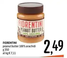 Emisfero Fiorentini peanut butter 100% arachidi offerta