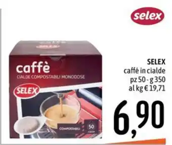 Selex caffè in cialde compostabili monodose