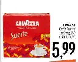 Emisfero Lavazza Caffè Suerte offerta