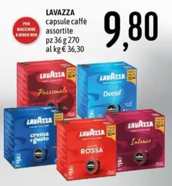 Lavazza capsule caffè assortite