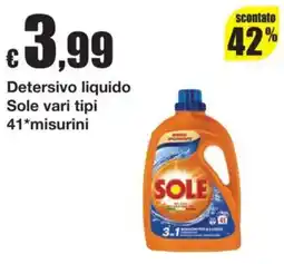 Sì con te Detersivo liquido Sole offerta