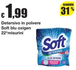 Sì con te Detersivo in polvere Soft blu oxigen offerta