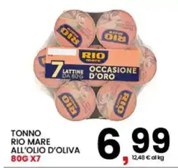 Interspar Tonno Rio Mare all'olio d'oliva offerta