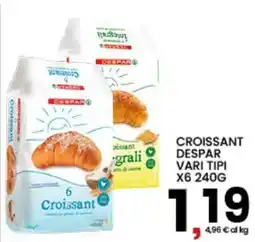 Interspar Croissant Despar offerta