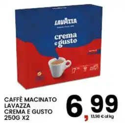 Interspar Caffè macinato Lavazza Crema e Gusto offerta