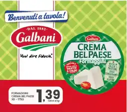 Despar Formaggini Crema Bel Paese offerta