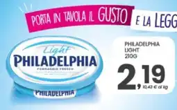 Despar Philadelphia Light offerta