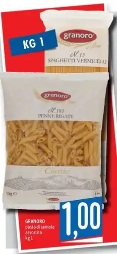 Emisfero Granoro pasta di semola assortita offerta