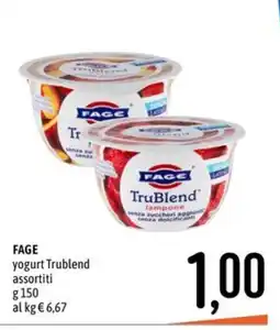 Emisfero FAGE yogurt Trublend assortiti offerta