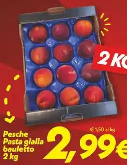 Iper Super Conveniente Pesche Pasta gialla bauletto offerta
