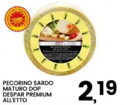 Interspar Pecorino Sardo Maturo DOP Despar Premium offerta