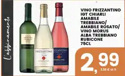 Interspar Vino frizzantino chiarli offerta
