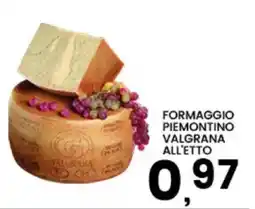 Interspar Formaggio piemontino Valgrana offerta