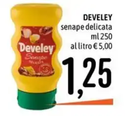 Emisfero Develey senape delicata offerta