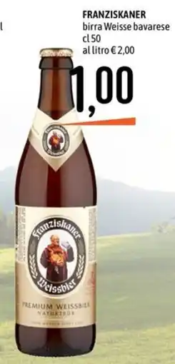 Emisfero Franziskaner Weissbier offerta