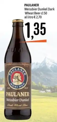 Emisfero Paulaner Weissbier Dunkel offerta