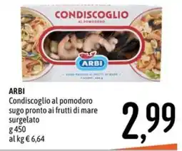 Emisfero Arbi Condiscoglio al pomodoro offerta