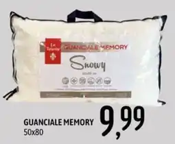 Emisfero Le Telelie Guanciale Memory Snowy offerta