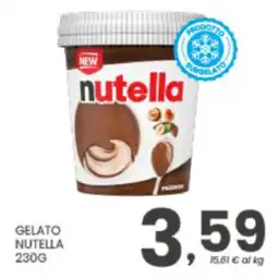 Despar Gelato Nutella offerta