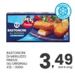 Despar Bastoncini di merluzzo Findus gli originali offerta