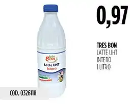 Carico Cash & Carry Tres Bon Latte UHT Intero offerta