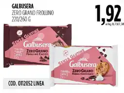 Carico Cash & Carry Galbusera Zero Grano Frollino offerta