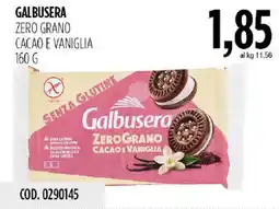 Carico Cash & Carry Galbusera Zero Grano Cacao e Vaniglia offerta