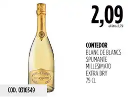 Carico Cash & Carry Contedor Blanc de Blancs Spumante Millesimato Extra Dry offerta