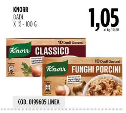 Carico Cash & Carry Knorr Dadi Classico offerta