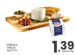 Despar Robiola Osella all'etto offerta