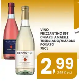 Despar Vino frizzantino IGT Chiarli Amabile Trebbiano/Amabile Rosato offerta