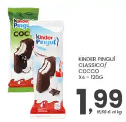 Despar Kinder Pinguì Classico offerta
