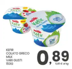 Despar milk Kefir Colato Greco offerta