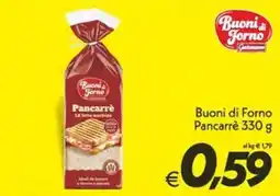 Iper Super Conveniente Buoni di Forno Pancarrè offerta