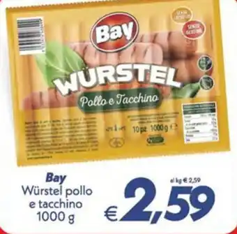 Bay Würstel pollo e tacchino