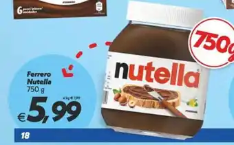 Iper Super Conveniente Ferrero Nutella offerta