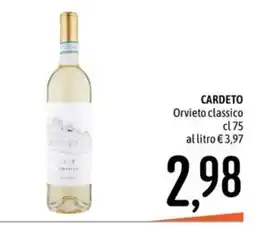 Emisfero Cardeto Orvieto classico offerta