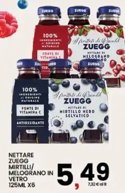 Interspar Nettare Zuegg Mirtilli/Melograno offerta
