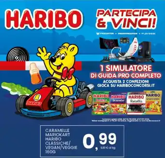 Caramelle Mariokart Haribo classiche/vegan/veggie