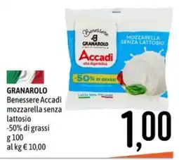Emisfero Benessere Accadi mozzarella senza lattosio offerta