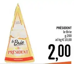 Emisfero le Brie PRÉSIDENT offerta
