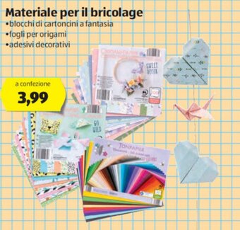 ALDI Materiale per il bricolage offerta