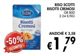 èccoMI Scotti Risotti Cremosi offerta