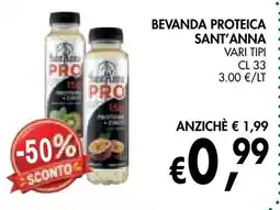 èccoMI Bevanda proteica Sant'Anna offerta